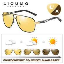 Load image into Gallery viewer, LIOUMO Brand Photochromic Sunglasses Polarized Men Sunglasses Day&amp;Night Vision  Women Driving Glasses Oculos zonnebril mannen