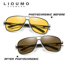 Load image into Gallery viewer, LIOUMO Brand Photochromic Sunglasses Polarized Men Sunglasses Day&amp;Night Vision  Women Driving Glasses Oculos zonnebril mannen