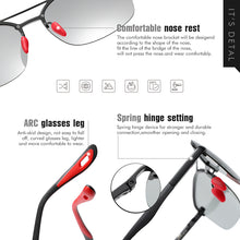 Load image into Gallery viewer, LIOUMO Brand Ultralight Rimless Men&#39;s Sunglasses Polarized Women Sun Glasses Photochromic Driving Eyewear lentes de sol hombre