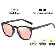 Load image into Gallery viewer, LIOUMO Cat Eye Photochromic Women Sun Glasses Classic Retro Rivet Men Polarized Sunglasses 100% UV Protection Change Color Lens