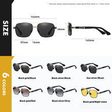 Load image into Gallery viewer, LIOUMO Classic Design Square Sunglasses For Men Polarized Sun Glasses Women Driving Glasses Gradient Lens lentes de sol hombre