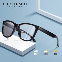 Load image into Gallery viewer, LIOUMO Classic Photochromic Glasses Women Anti Blue Light Eyeglasses Men UV Blocking Lenses Goggles Unisex