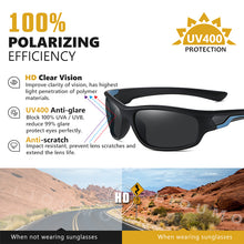 Load image into Gallery viewer, LIOUMO Classic Ultralight TR90 Goggles Windproof Polarized Sunglasses Men Sport Driving Sun Glasses UV400 lentes de sol hombre
