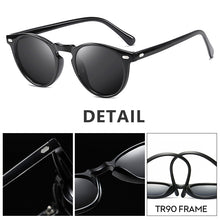 Load image into Gallery viewer, LIOUMO DESIGN Unisex Ultralight TR90 Polarized Sunglasses Men Women Driving Round Pink Shades Vintage Sun Glasses Gafas De Sol