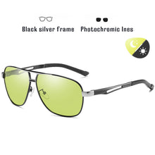 Carica l&#39;immagine nel visualizzatore di Gallery, LIOUMO Design Aviation Occhiali da sole polarizzati Uomo Cambia colore intelligente Occhiali da sole Donna Fotocromatici UV400 lunette de soleil 