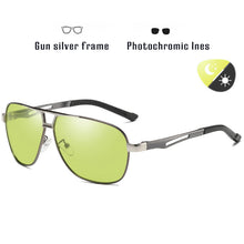 Carica l&#39;immagine nel visualizzatore di Gallery, LIOUMO Design Aviation Occhiali da sole polarizzati Uomo Cambia colore intelligente Occhiali da sole Donna Fotocromatici UV400 lunette de soleil 