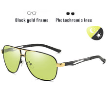 Carica l&#39;immagine nel visualizzatore di Gallery, LIOUMO Design Aviation Occhiali da sole polarizzati Uomo Cambia colore intelligente Occhiali da sole Donna Fotocromatici UV400 lunette de soleil 