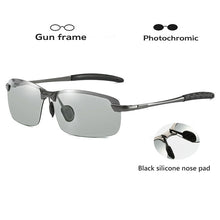 Load image into Gallery viewer, LIOUMO Design Square Sunglasses Men Women Photochromic Polarized Glasses Chameleon Driving Goggle UV400 Eyewear gafas de sol