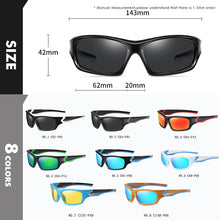Load image into Gallery viewer, LIOUMO Design TR90 Goggles Windproof Polarized Sunglasses Men Sport Driving Sun Glasses Square Mirror UV400 lentes de sol hombre