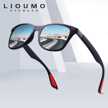 Load image into Gallery viewer, LIOUMO Design Ultralight TR90 Men Women Classic Retro Polarized Sunglasses Driving Outdoor Sport Goggle UV400 Gafas De Sol UV400