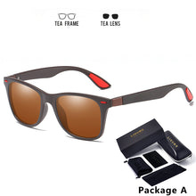 Load image into Gallery viewer, LIOUMO Design Ultralight TR90 Men Women Classic Retro Polarized Sunglasses Driving Outdoor Sport Goggle UV400 Gafas De Sol UV400
