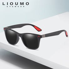 Load image into Gallery viewer, LIOUMO Design Ultralight TR90 Men Women Classic Retro Polarized Sunglasses Driving Outdoor Sport Goggle UV400 Gafas De Sol UV400