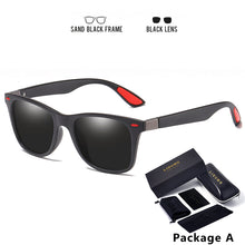 Load image into Gallery viewer, LIOUMO Design Ultralight TR90 Men Women Classic Retro Polarized Sunglasses Driving Outdoor Sport Goggle UV400 Gafas De Sol UV400