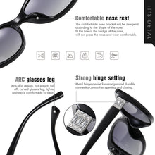 Load image into Gallery viewer, LIOUMO Elegant Women Sunglasses Polarized Gradient Lens Diamond Frame Eyewear Female Travelling Glasses gafas de sol