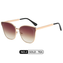 Load image into Gallery viewer, LIOUMO Cat Eye Sunglasses For Women Vintage Sun Glasses Men Driving Goggle Trendy Shades Gradient Lens gafas de sol