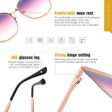 Load image into Gallery viewer, LIOUMO Cat Eye Sunglasses For Women Vintage Sun Glasses Men Driving Goggle Trendy Shades Gradient Lens gafas de sol