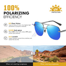 Load image into Gallery viewer, LIOUMO Design Oversized Sunglasses For Men Polarized Glasses Women Driving Eyewear Mirror Anti-Glare UV400 lentes de sol