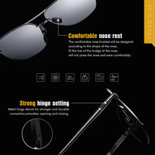 Load image into Gallery viewer, LIOUMO Design Oversized Sunglasses For Men Polarized Glasses Women Driving Eyewear Mirror Anti-Glare UV400 lentes de sol