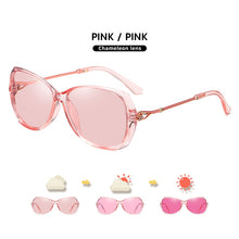 Load image into Gallery viewer, Fashion Design Photochromic Sunglasses For Women Polarized Travel Glasses Oversized Luxury Ladies Eyewear oculos de sol