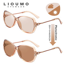 Load image into Gallery viewer, Fashion Design Photochromic Sunglasses For Women Polarized Travel Glasses Oversized Luxury Ladies Eyewear oculos de sol
