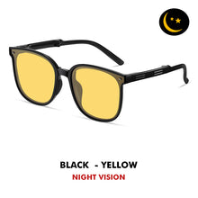 Load image into Gallery viewer, LIOUMO Foldable Sunglasses Women Polarized Travelling Driving Goggles Men Ultra-Light Cat Eye Glasses zonnebril dames