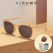 Load image into Gallery viewer, LIOUMO Folding Sunglasses For Women Men Polarized Sunglasses Driving Goggles Anti-Glare Photochromic lunette de soleil