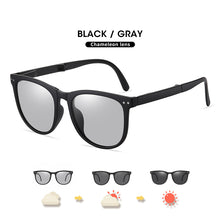 Load image into Gallery viewer, LIOUMO Folding Sunglasses For Women Men Polarized Sunglasses Driving Goggles Anti-Glare Photochromic lunette de soleil