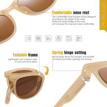 Load image into Gallery viewer, LIOUMO Folding Sunglasses For Women Men Polarized Sunglasses Driving Goggles Anti-Glare Photochromic lunette de soleil