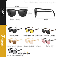Load image into Gallery viewer, LIOUMO Folding Sunglasses For Women Men Polarized Sunglasses Driving Goggles Anti-Glare Photochromic lunette de soleil