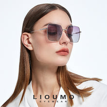 Load image into Gallery viewer, LIOUMO Gradient Sunglasses For Women Polarized Glasses Men Driving Goggle Anti-Glare UV400 Protection gafas de sol mujer