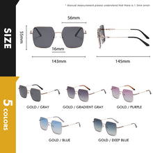 Load image into Gallery viewer, LIOUMO Gradient Sunglasses For Women Polarized Glasses Men Driving Goggle Anti-Glare UV400 Protection gafas de sol mujer