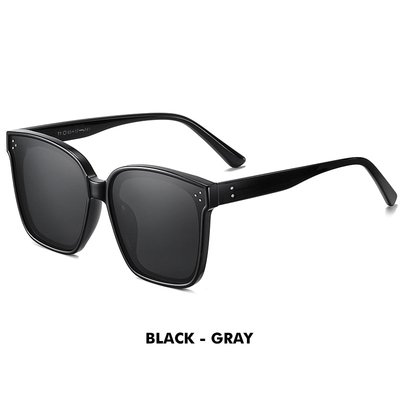 LIOUMO Oversize Sunglasses Women Polarized Travelling Ladies Men Eyewear Square Design UV400 Anti-Glare gafas de sol