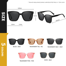 Load image into Gallery viewer, LIOUMO Oversize Sunglasses Women Polarized Travelling Ladies Men Eyewear Square Design UV400 Anti-Glare gafas de sol