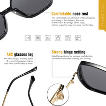 Load image into Gallery viewer, LIOUMO Oversized Sunglasses Polarized Women Brand Designer Gradient Sun Glasses Travel Goggle Anti-Glare zonnebril dames