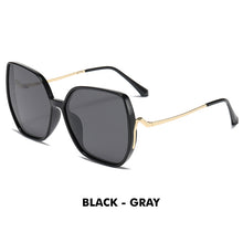 Load image into Gallery viewer, LIOUMO Oversized Sunglasses Polarized Women Brand Designer Gradient Sun Glasses Travel Goggle Anti-Glare zonnebril dames