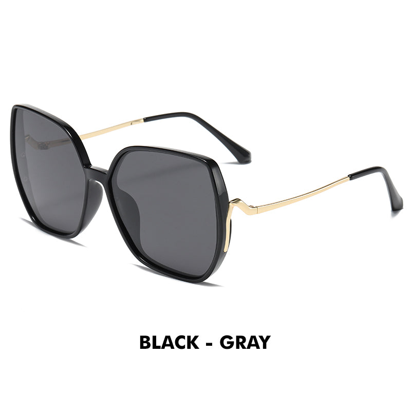 LIOUMO Oversized Sunglasses Polarized Women Brand Designer Gradient Sun Glasses Travel Goggle Anti-Glare zonnebril dames