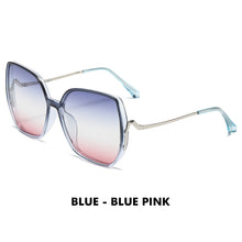 Load image into Gallery viewer, LIOUMO Oversized Sunglasses Polarized Women Brand Designer Gradient Sun Glasses Travel Goggle Anti-Glare zonnebril dames