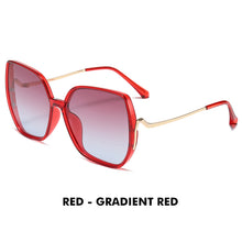 Load image into Gallery viewer, LIOUMO Oversized Sunglasses Polarized Women Brand Designer Gradient Sun Glasses Travel Goggle Anti-Glare zonnebril dames