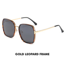 Carica l&#39;immagine nel visualizzatore di Gallery, LIOUMO Occhiali da sole oversize da donna polarizzati Desige occhiali da sole con montatura grande da uomo tonalità trendy unisex UV400 gafas sol 