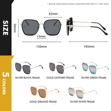 Carica l&#39;immagine nel visualizzatore di Gallery, LIOUMO Occhiali da sole oversize da donna polarizzati Desige occhiali da sole con montatura grande da uomo tonalità trendy unisex UV400 gafas sol 