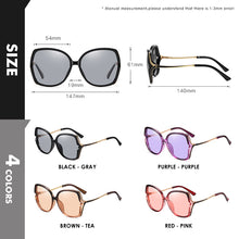 Load image into Gallery viewer, LIOUMO Oversized Sunglasses Women Polarized Photochromic Glasses Classic Shopping Eyewear Trendy Shades zonnebril dames