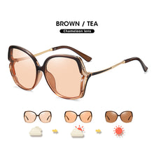 Load image into Gallery viewer, LIOUMO Oversized Sunglasses Women Polarized Photochromic Glasses Classic Shopping Eyewear Trendy Shades zonnebril dames