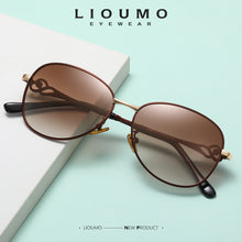 Load image into Gallery viewer, LIOUMO Polarized Sunglasses Women Elegant Glasses Female Shopping Travel Anti-Glare Eyewear Diamond gafas de sol mujer