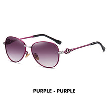 Load image into Gallery viewer, LIOUMO Polarized Sunglasses Women Elegant Glasses Female Shopping Travel Anti-Glare Eyewear Diamond gafas de sol mujer