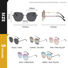 Load image into Gallery viewer, LIOUMO Polarized Sunglasses Women Men Driving Glasses  Gradient Eyewear Trendy Shades UV400 zonnebril dames