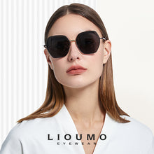 Load image into Gallery viewer, LIOUMO Polarized Sunglasses Women Men Driving Glasses  Gradient Eyewear Trendy Shades UV400 zonnebril dames