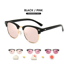 Load image into Gallery viewer, LIOUMO Round Sunglasses For Women Polarized Photochromic Goggles Men Driving Glasses Trend Shades Eyewear gafas de sol