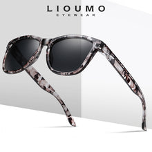 Load image into Gallery viewer, LIOUMO Square Sunglasses For Women Classic Stylish Frame Men Driving Sun Glasses UV400 Mirror gafas de sol polarizadas