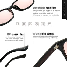 Load image into Gallery viewer, LIOUMO Square Sunglasses For Women Men Photochromic Glasses Polarized Driving Sun Glasses Trendy Shades UV400 zonnebril
