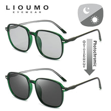 Load image into Gallery viewer, LIOUMO Sunglasses For Women Photochromic Eyewear Men&#39;s Polarized Driving Glasses Unisex Trendy Chameleon Lens zonnebril
